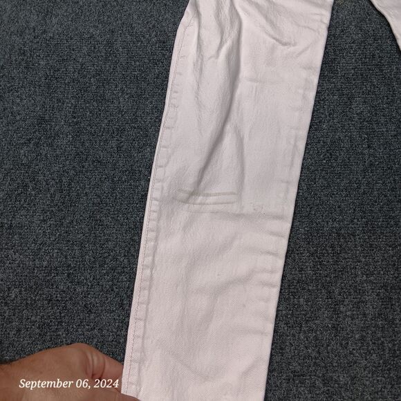 Vintage Levi 901 Jeans Women 9 Light Pink 24x31 High Rise Mom‎ Pants - Picture 6 of 12